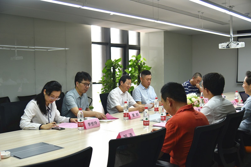 江蘇省工信廳胡學同副廳長一行蒞臨指導工作